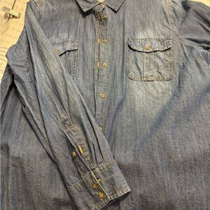 Sonoma Denim Shirt with Button Details